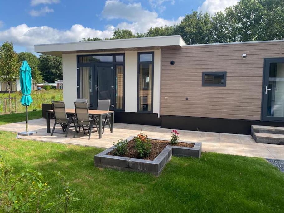 Kindvriendelijk Luxe Chalet In De Bossen Met Prive Sauna Harderwijk Exterior foto